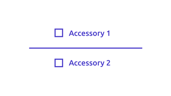 Upsell checkboxes feature preview
